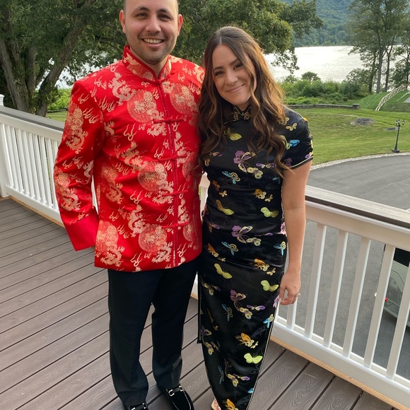 Traditional Long Cheongsam China Qipao Dress XL - Picture 9 of 10